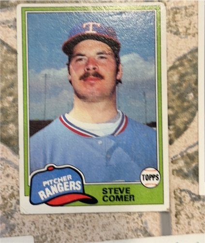 1981 Topps #592 Steve Comer — front