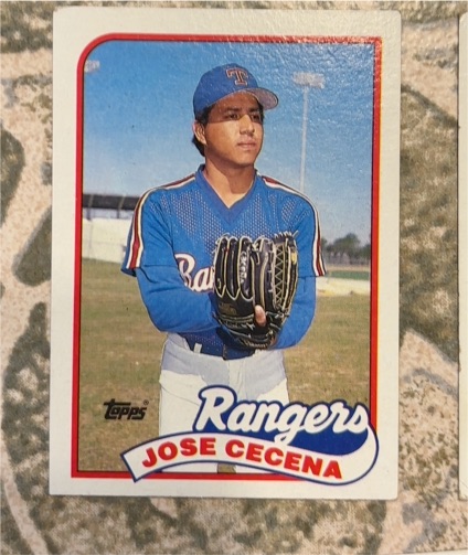 1989 Topps #683 Jose Cecena — front