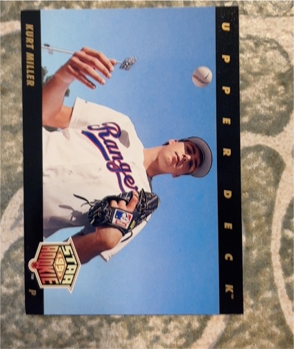 1993 Upper Deck #20 Kurt Miller — front