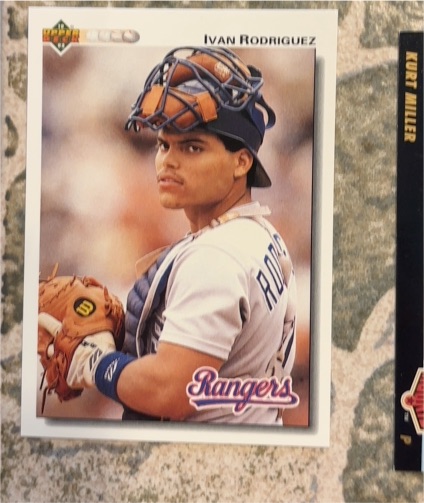 1992 Upper Deck #245 Ivan Rodriguez — front
