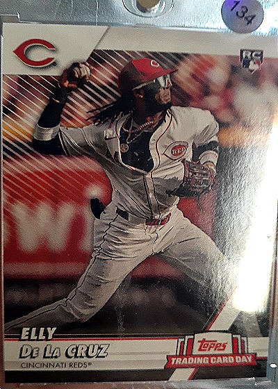 2024 Topps National Trading Card Day #NTCD-GWP1 Elly De La Cruz — front