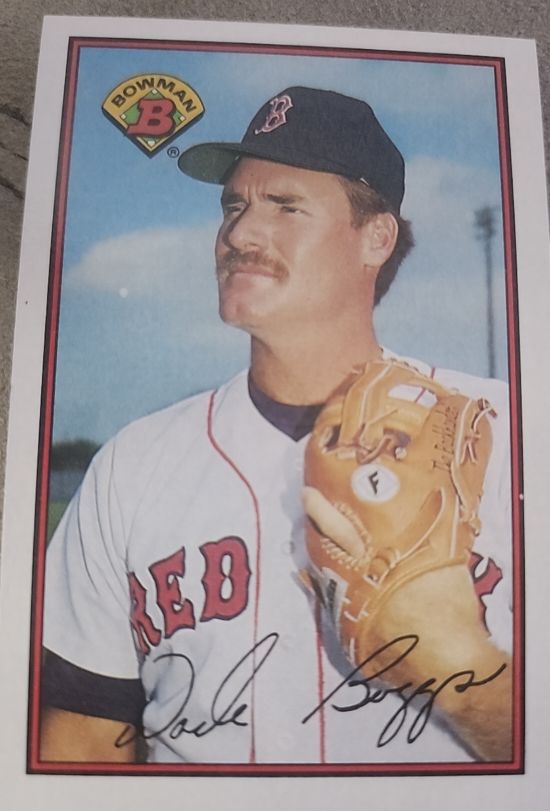 1989 Bowman #32 Wade Boggs — front
