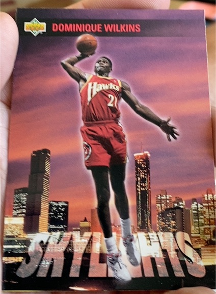 1993-94 Upper Deck Skylights #467 Dominique Wilkins — front