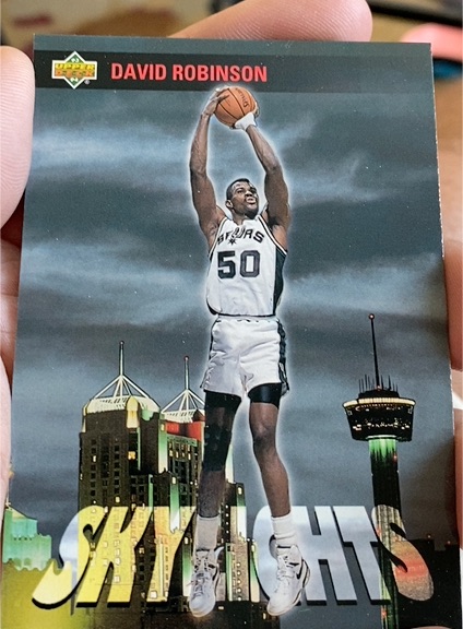 1993-94 Upper Deck #474 David Robinson — front