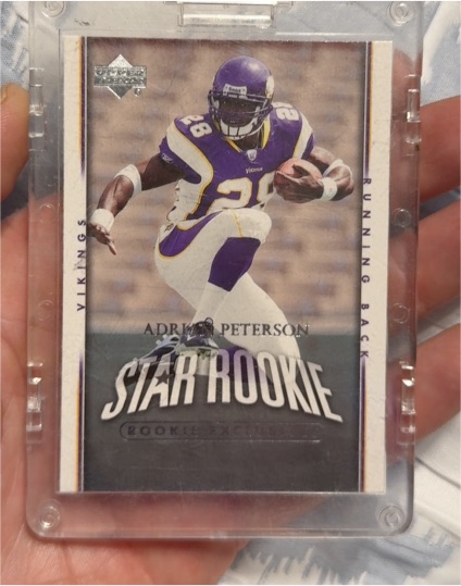 2007 Upper Deck Star Rookie #279 Adrian Peterson — front