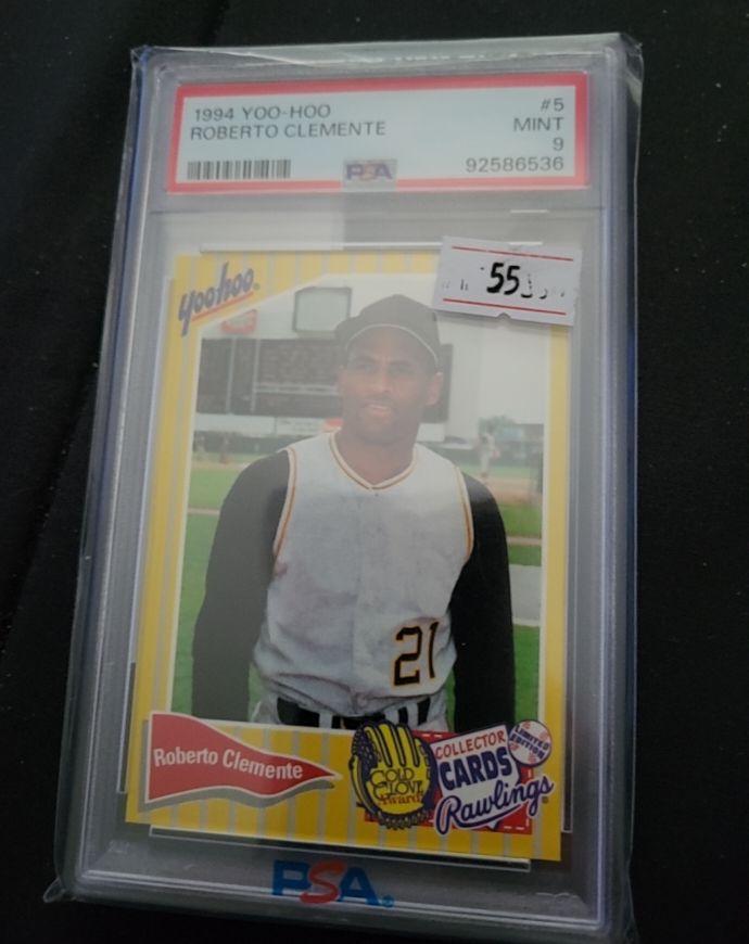 1994 Yoo-Hoo #5 Roberto Clemente — front