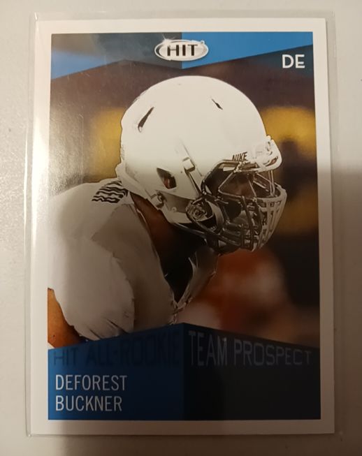 2016 SAGE HIT #135 Deforest Buckner — front
