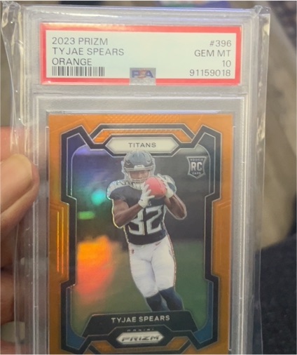 2023 Panini Prizm #396 Tyjae Spears — front