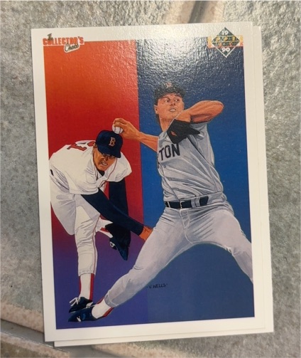 1990 Upper Deck #57 Roger Clemens Boston Red Sox — front