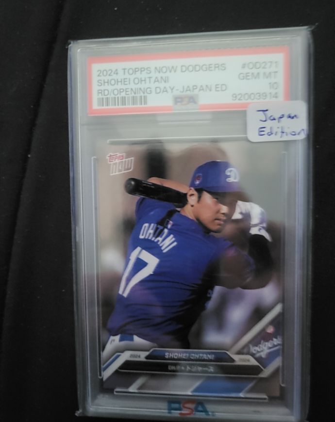 2024 Topps Now #OD271 Shohei Ohtani Road To Opening Day Japan Edition — front