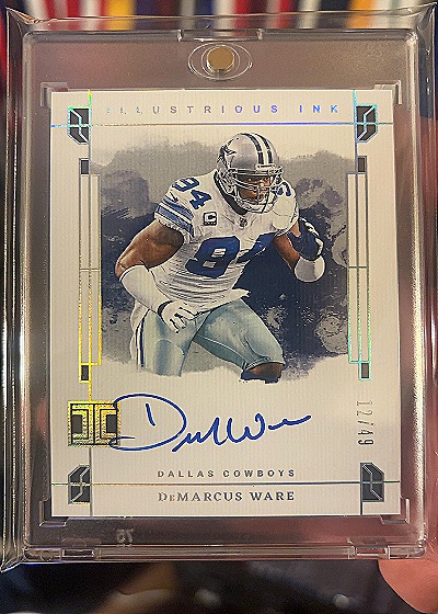 2024 Panini Impeccable Illustrious Ink #12 DeMarcus Ware — front