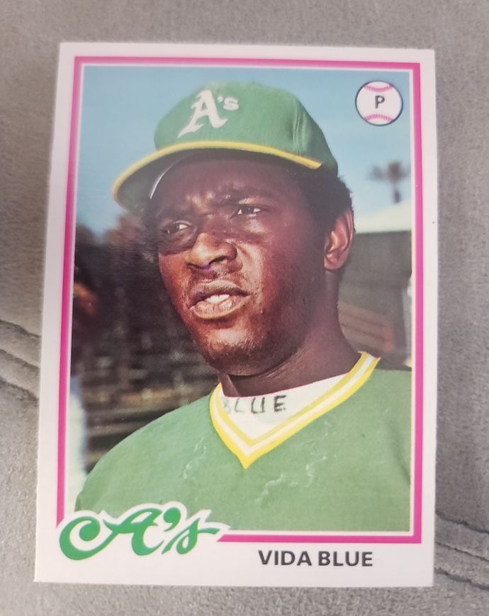 1978 Topps #680 Vida Blue — front