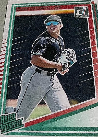 2025 Donruss Rated Prospect Baseball Card — front