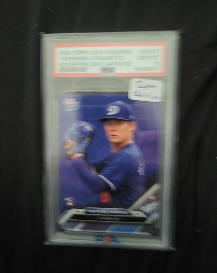 2024 Topps Now #OD-277 Yoshinobu Yamamoto Japan Edition — front