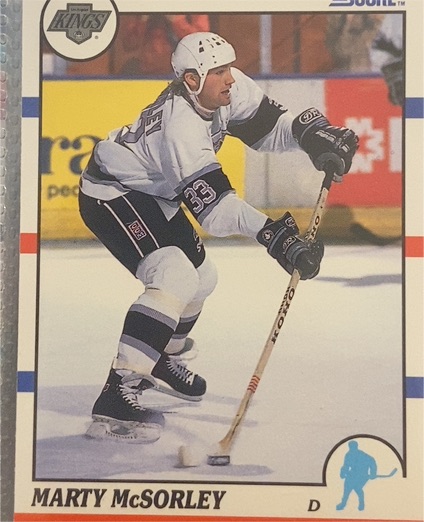1990-91 Score #271 Marty McSorley — front
