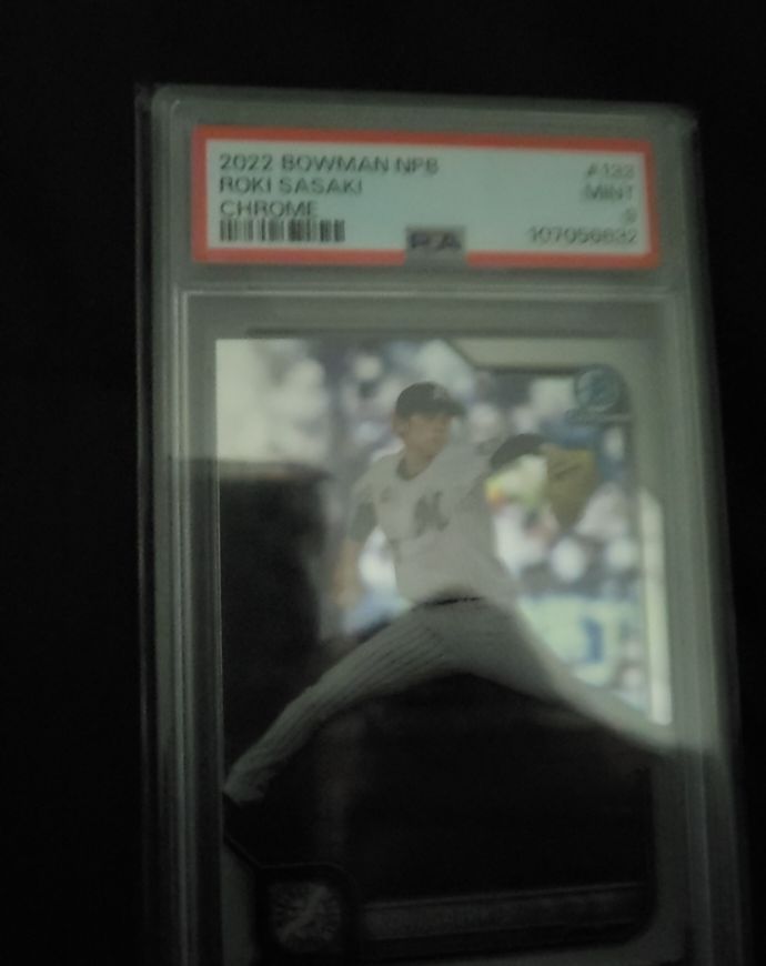 2022 Bowman NPB #322 Roki Sasaki Chrome — front