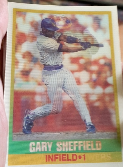 1989 Sportflics #41 Gary Sheffield — front