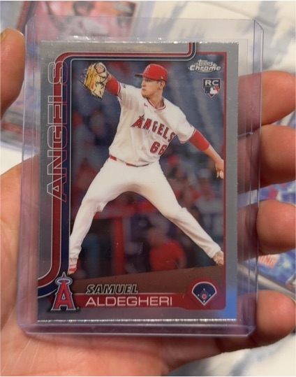 2025 Topps Chrome #59 Samuel Aldegheri — front