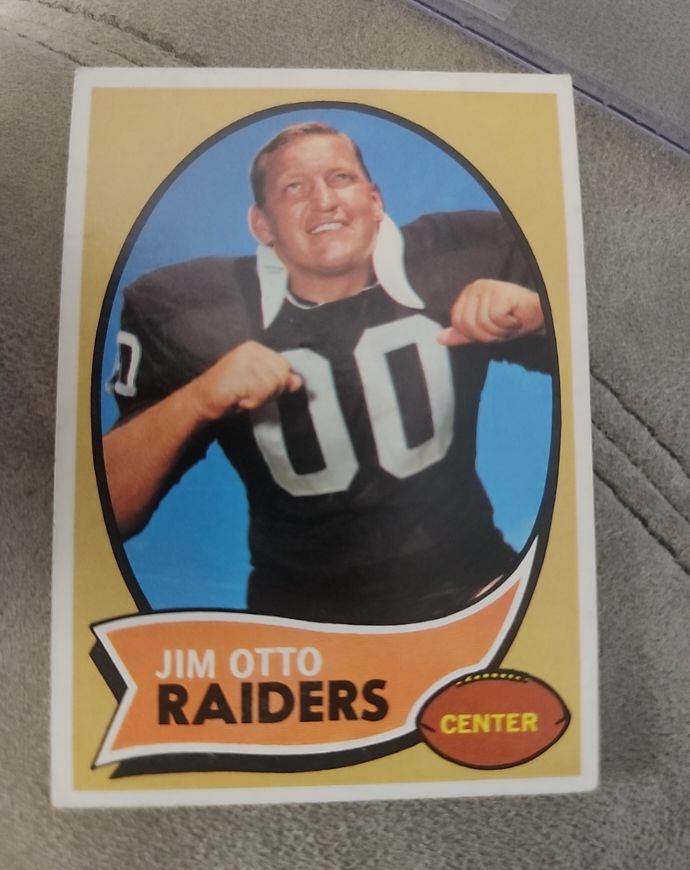 1970 Topps #116 Jim Otto — front