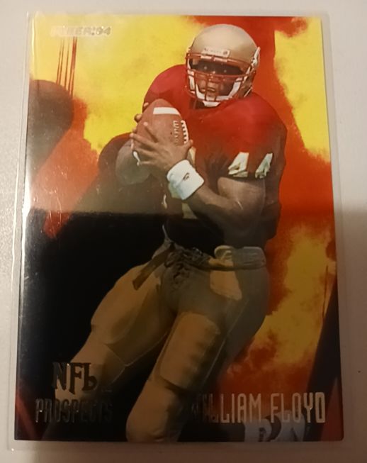 1994 Fleer NFL Prospects #8 William Floyd — front