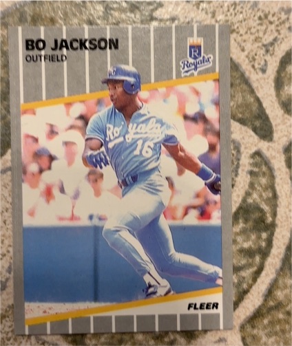 1989 Fleer #285 Bo Jackson — front