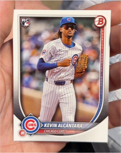 2025 Bowman #95 Kevin Alcantara — front