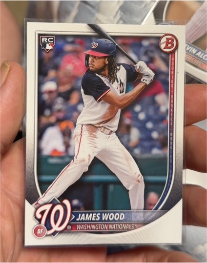 2025 Bowman #29 James Wood — front