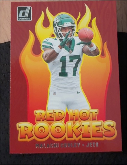 2024 Donruss Red Hot Rookies #RHR-MCY Malachi Corley — front
