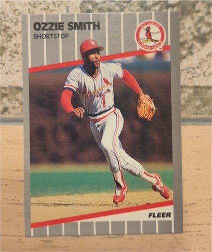 1989 Fleer #463 Ozzie Smith — front