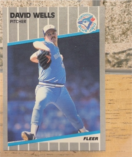 1989 Fleer #247 David Wells — front