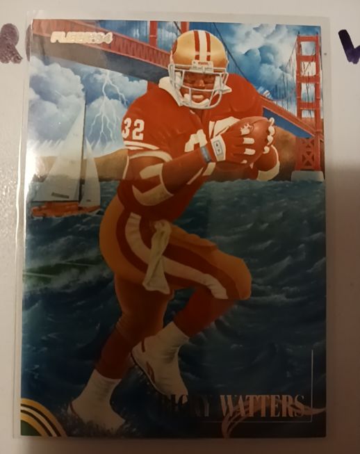 1994 Fleer Pro Visions Ricky Watters — front