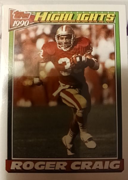 1990 Topps Highlights #2 Roger Craig — front