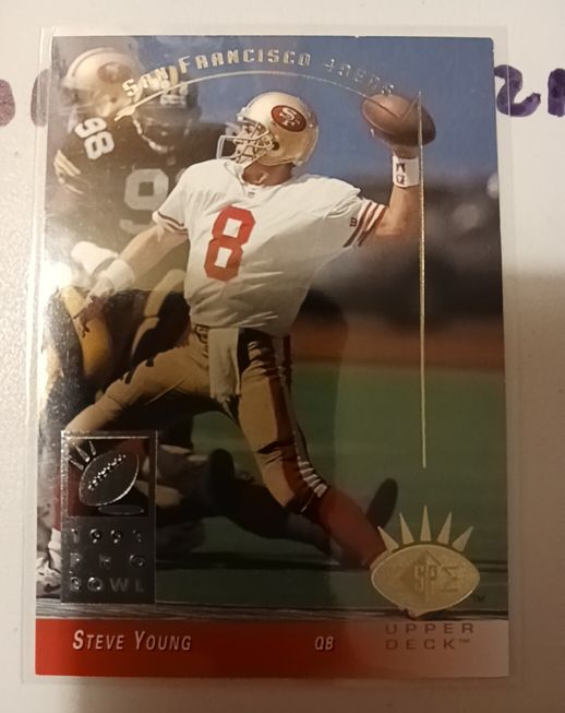1993 SP #243 Steve Young — front