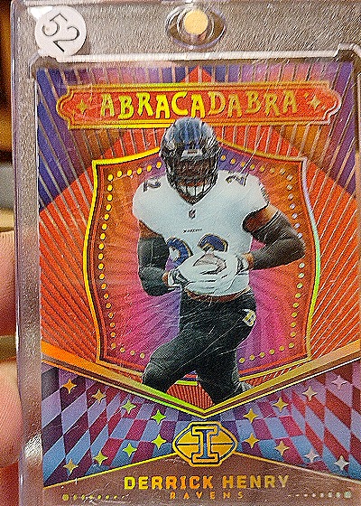 2024 Panini Illusions #10 Derrick Henry Abracadabra — front