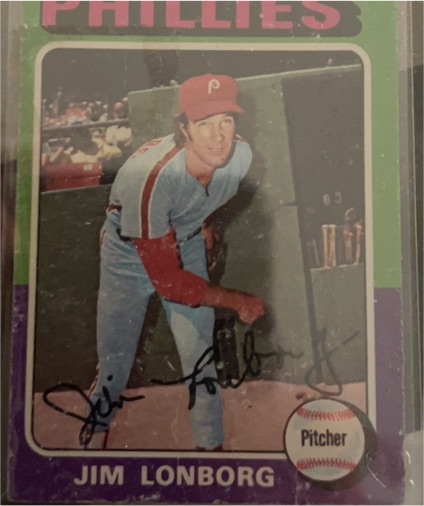 1975 Topps #94 Jim Lonborg — front