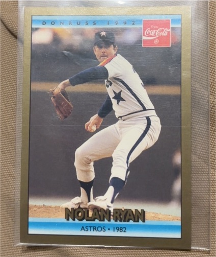 1992 Donruss Coca-Cola #16 Nolan Ryan — front