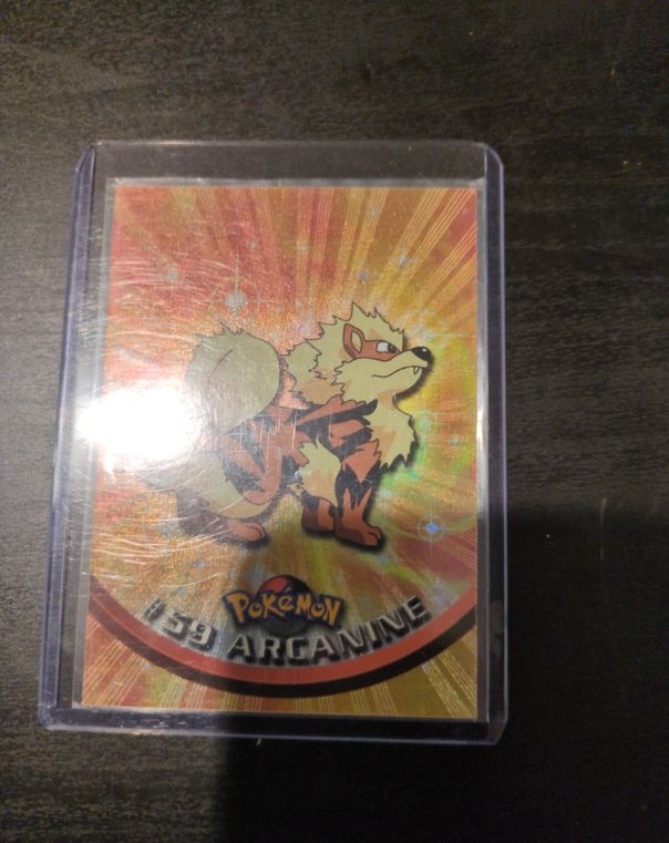 1999 Topps Pokemon #59 Arcanine — front