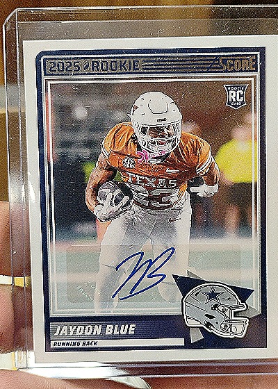 2025 Panini Score #39 Jaydon Blue — front