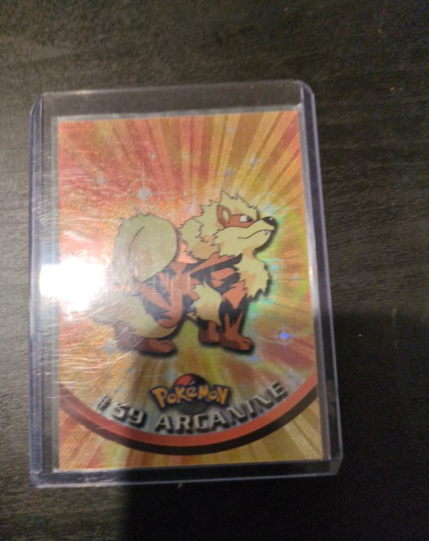 1999 Topps Pokemon TV Animation Edition #59 Arcanine — front