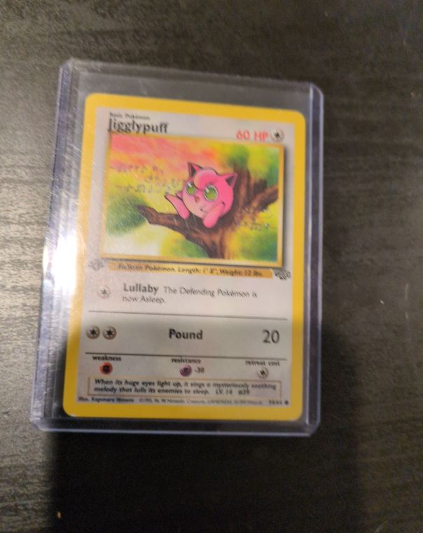 1999 Pokémon Jungle #54 Jigglypuff — front