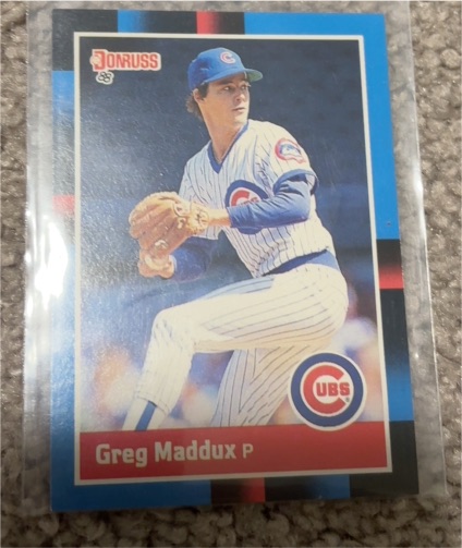 1988 Donruss #539 Greg Maddux — front