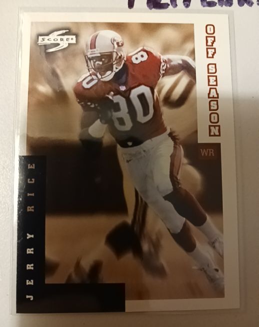 1998 Score Off Season #266 Jerry Rice — front