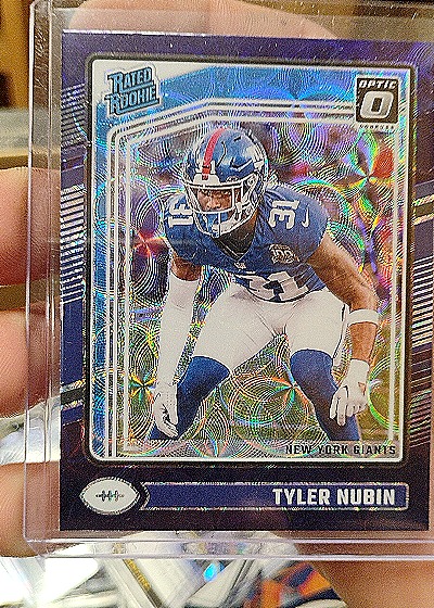 2024 Panini Donruss Optic #296 Tyler Nubin — front