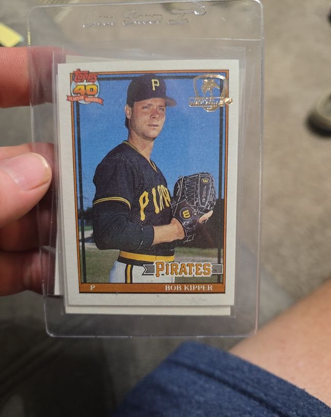 1991 Topps #551 Bob Kipper — front