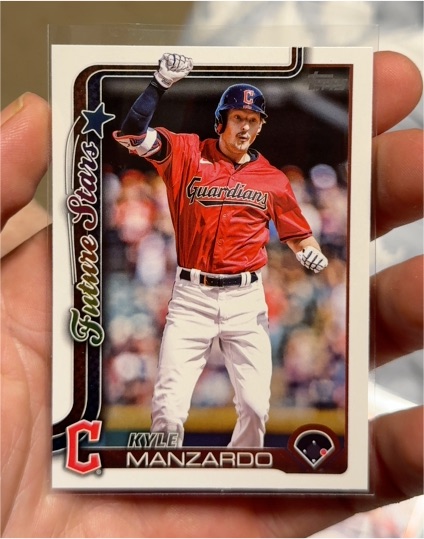 2025 Topps Series 2 #557 Kyle Manzardo Future Stars — front