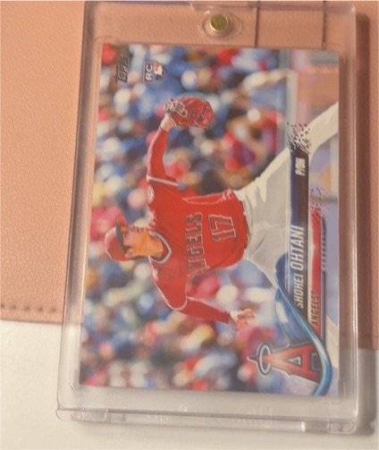 2018 Topps #700 Shohei Ohtani Rookie Card — front