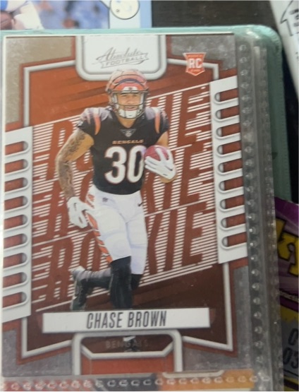 2023 Panini Absolute #142 Chase Brown — front