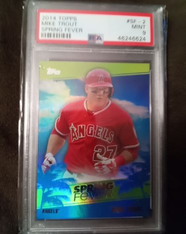 2014 Topps Spring Fever #SF-2 Mike Trout — front