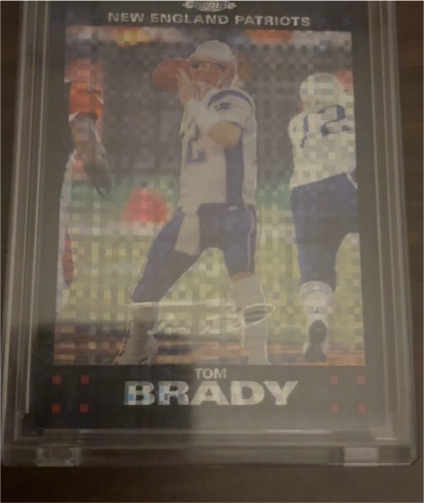2007 Topps #28 Tom Brady — front