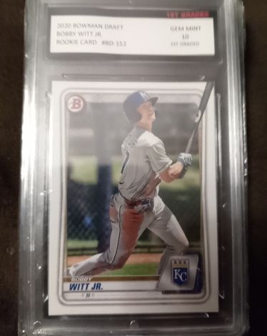2020 Bowman Draft #BD-152 Bobby Witt Jr. — front